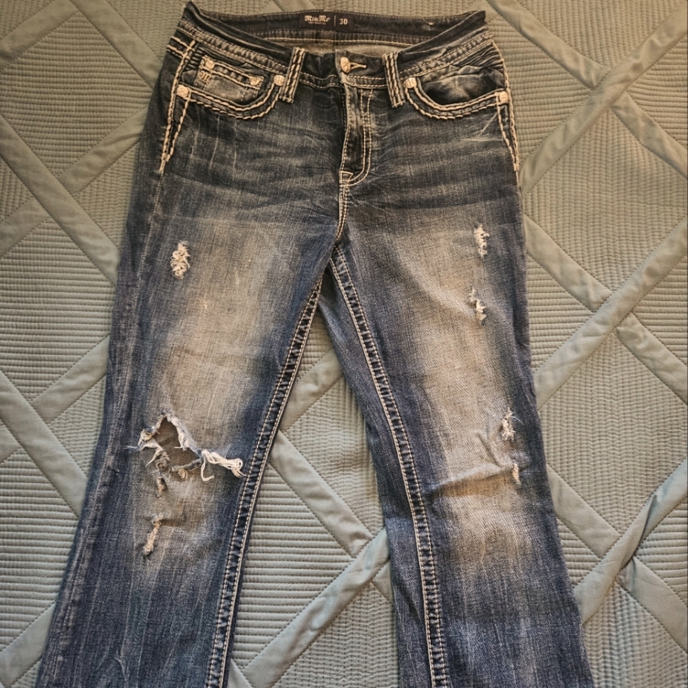 Miss me mid rise boot cut jeans size 30